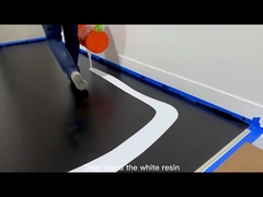 住宅の金属エポキシの床のコーティングは三次元効果を作成する