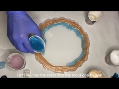 クリスタルクリア 鋳造樹脂 記念品を包装し保存するのに最適