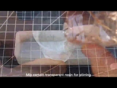 超光り輝くUV安定エポキシ樹脂 滑らかなガラスのような仕上げ