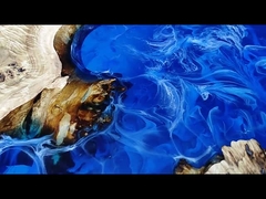 明確な技術の芸術の樹脂2/1は川のテーブルのための投げる樹脂をエポキシ樹脂で接着する