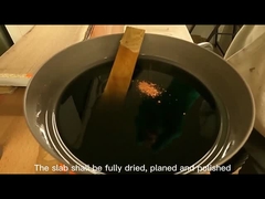 ブラッシュ 水 透明 深い 噴出 エポキシ樹脂 BPA 無 高光り 木製 テーブル