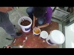 メタリックエポキシ床塗料を磨く 縫い目のない耐磨性エポキシコーティング