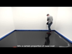 輝くブルー メタリックエポキシ製 床塗装 滑らかで無毒で低臭 TDS