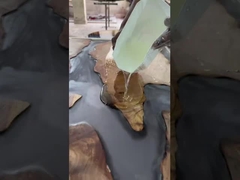 エポキシレシス で 輝く 仕上げ