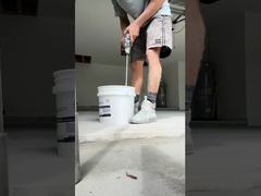 エポキシ フレイク コーティング: 床 の 変化