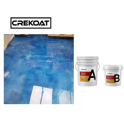 金属具体的なエポキシ樹脂床は紫外線保護Coating Naturally De Foamingを塗る