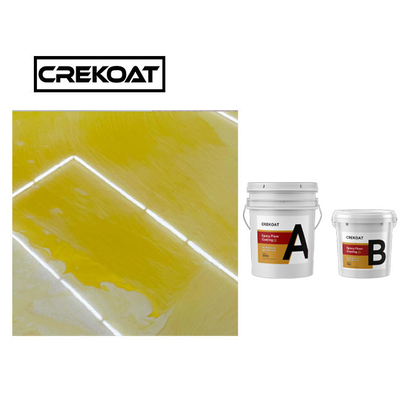 金属具体的なエポキシ樹脂床は紫外線保護Coating Naturally De Foamingを塗る