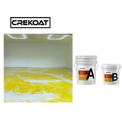 金属具体的なエポキシ樹脂床は紫外線保護Coating Naturally De Foamingを塗る