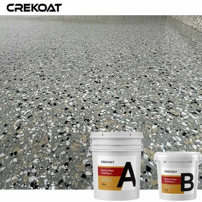 反スリップの薄片の薄片が付いているエポキシのコーティングのガレージのエポキシ樹脂 フロアーリング