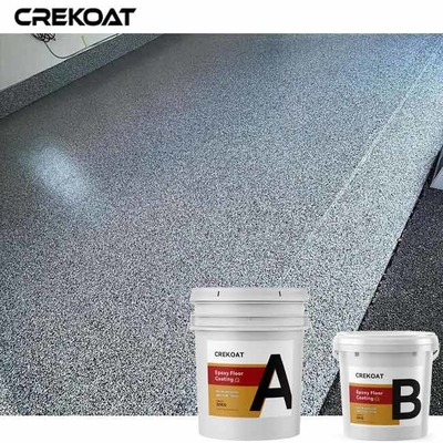優秀な接着の青い薄片のエポキシの床コーティングの混合のDurability Naturally De Foaming