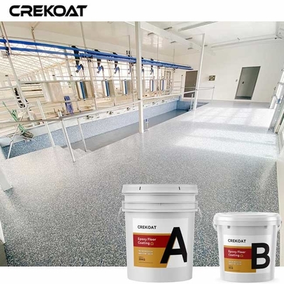 継ぎ目が無いエポキシの薄片の床のコーティングは化学および交通渋滞に抵抗する