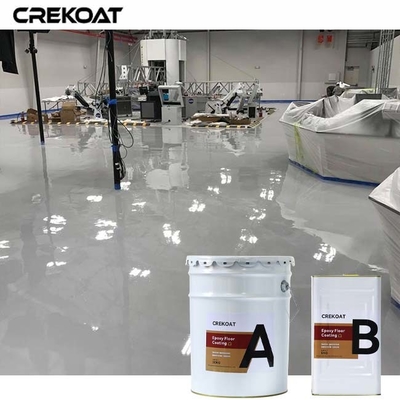 高光沢 トップコート 工場 倉庫 用 エポキシ 床 コーティング