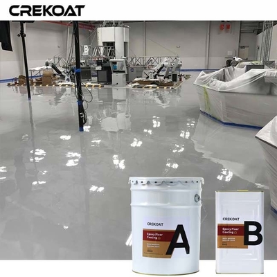 高光沢 トップコート 工場 倉庫 用 エポキシ 床 コーティング